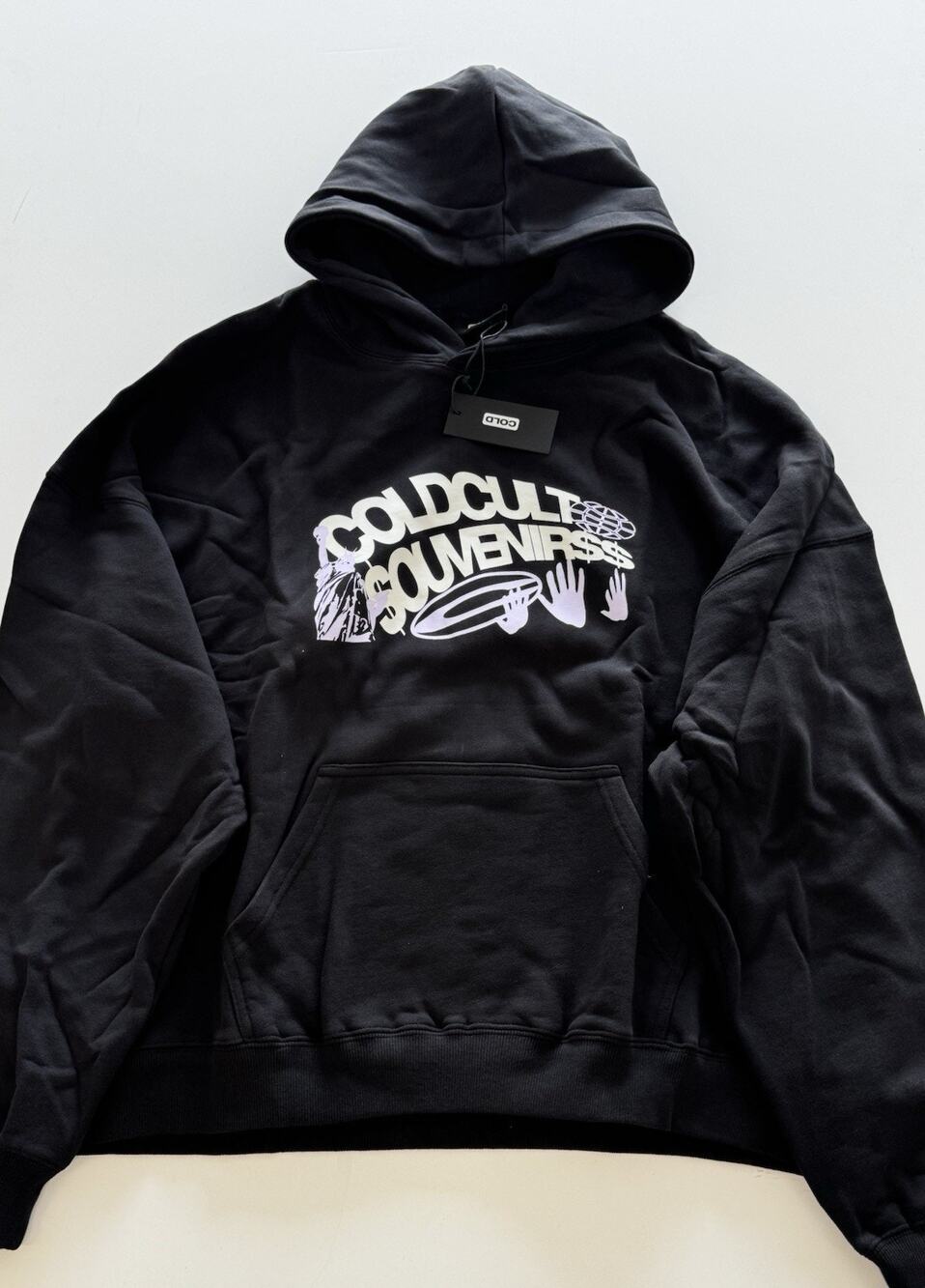 Cold Culture Souvenirs Hoddie Heavyweight Unisex Black XXL